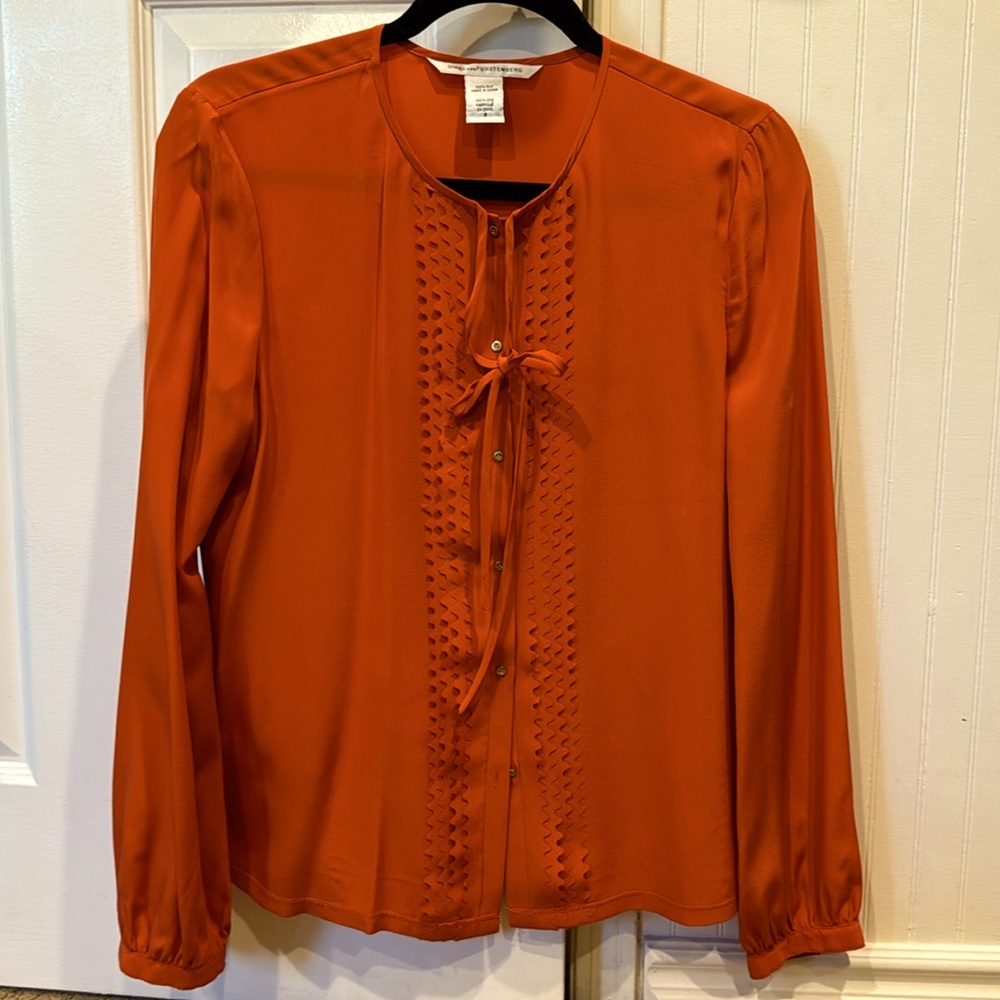 Diane Von Furstenberg silk blouse
